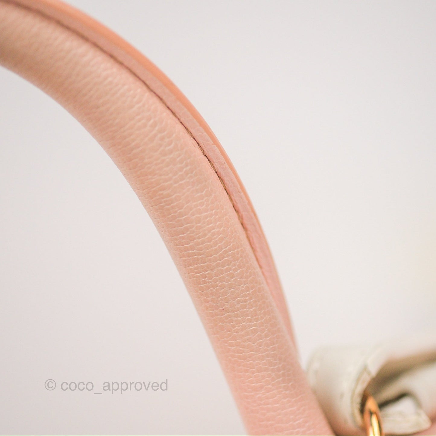 Delvaux Brillant East West Top Handle Bag Nude Pink Rose Gold Hardware