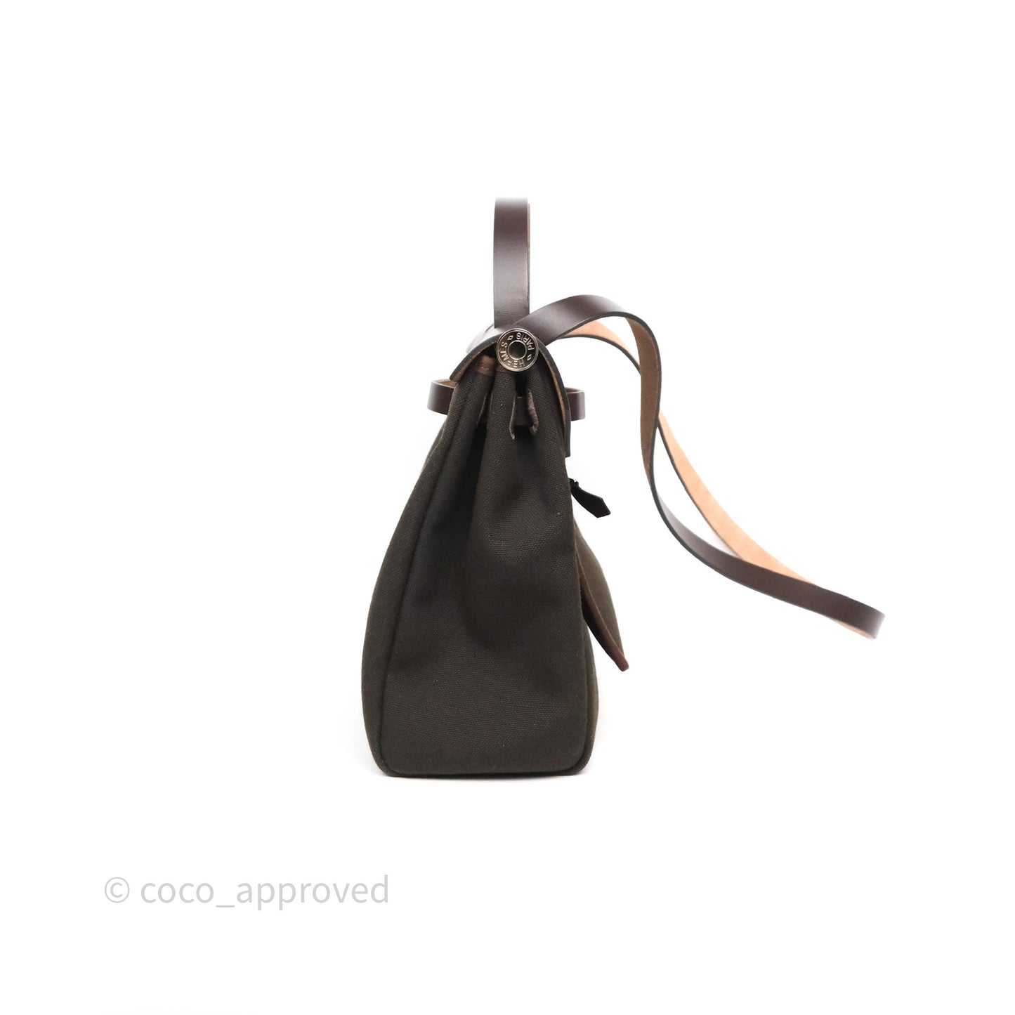 Hermès Herbag Zip 31 Retourne Dark Bronze Ebene Palladium Hardware