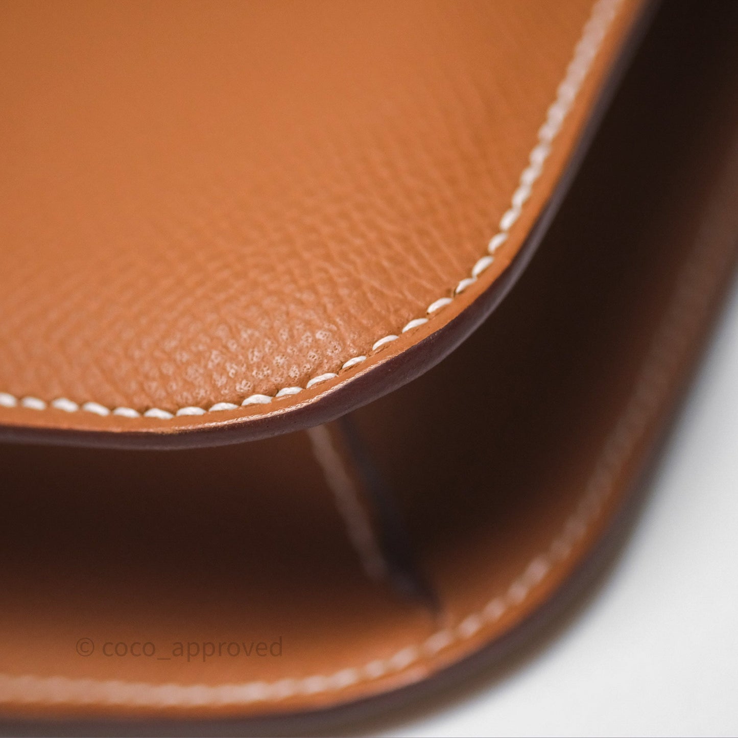 Hermès Constance Elan Gold 37 Epsom Palladium Hardware