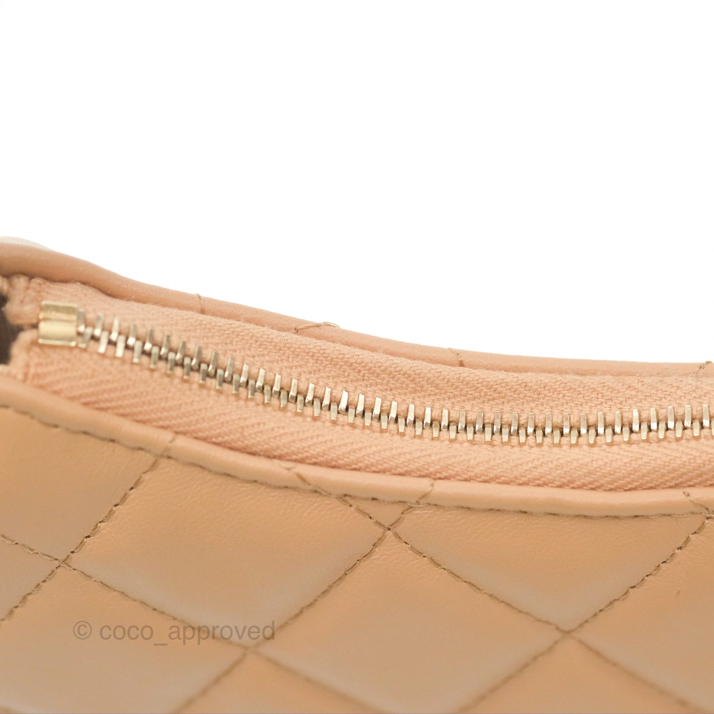 Chanel Small Hobo Bag Beige Aged Calfskin Aged Gold Hardware 23K