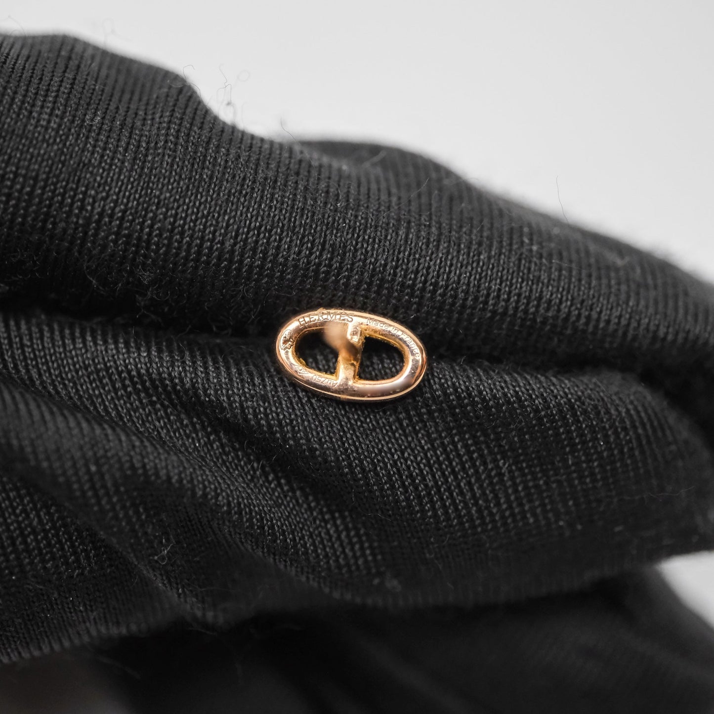 Hermès Chaine d'Ancre Earrings Rose Gold