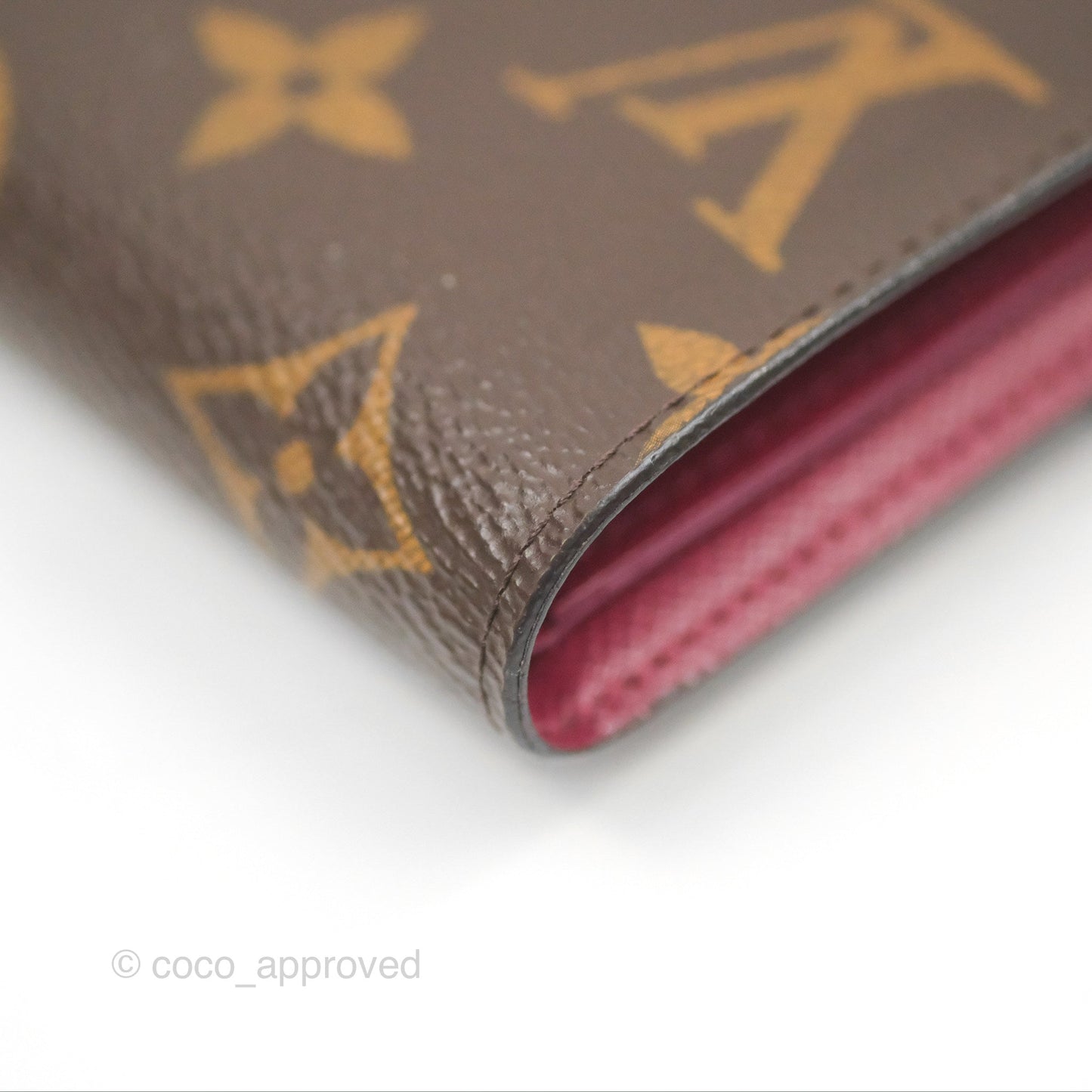 Louis Vuitton Victorine Wallet Monogram Canvas Fuchsia Pink