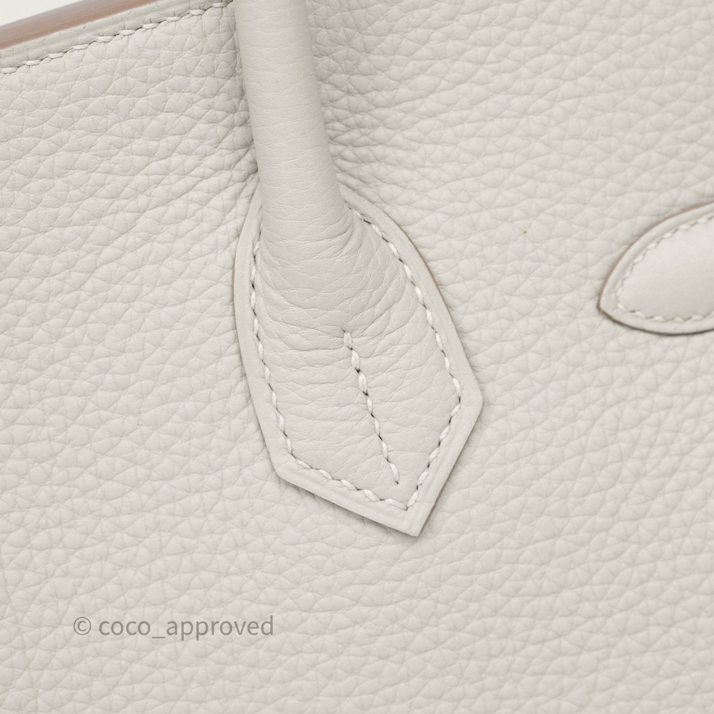 Hermès Birkin 30 Retourne Gris Perle 80 Togo Gold Hardware