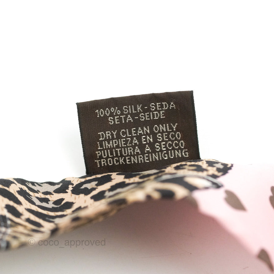 Hermes Jungle Love Love Silk Twilly