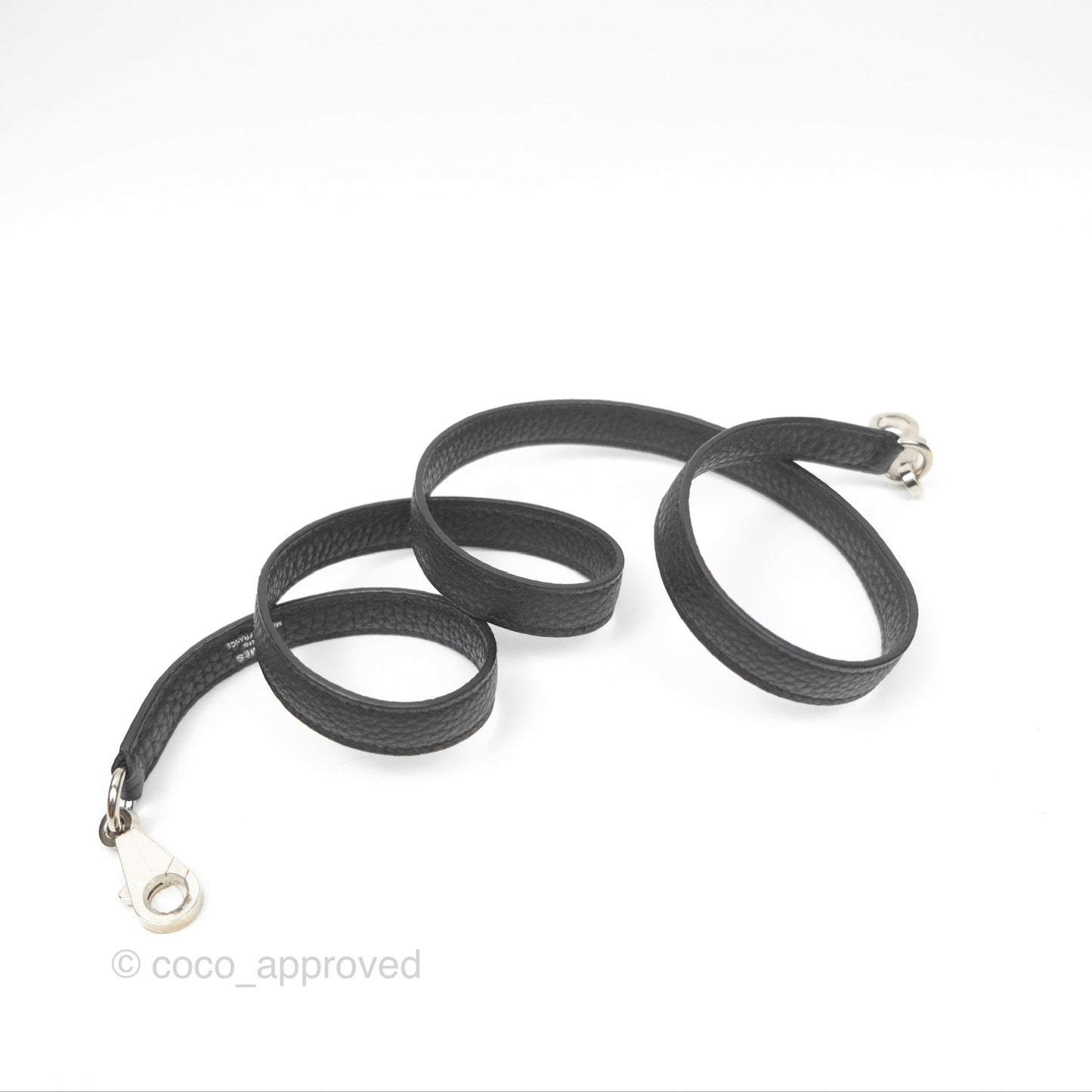 Hermès Retourne Kelly 25 Black Togo Palladium Hardware