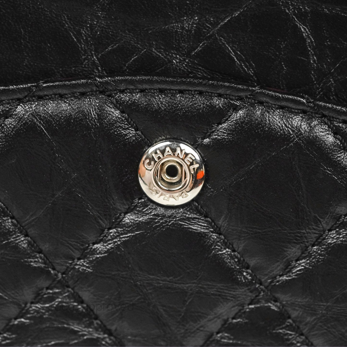 Chanel Reissue 226 Quilted Black Aged Calfskin Ruthenium Hardware