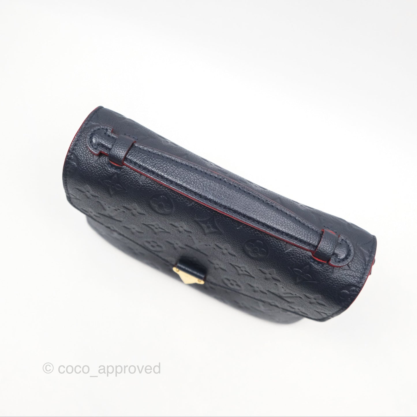 Louis Vuitton Empreinte Pochette Metis Marine Rouge