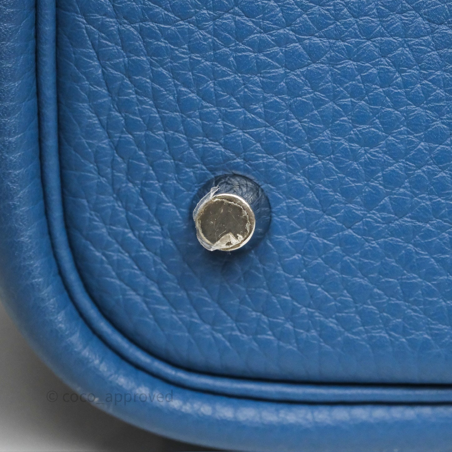 Hermès Picotin 22 Bleu Agate R2 Clemence Palladium Hardware