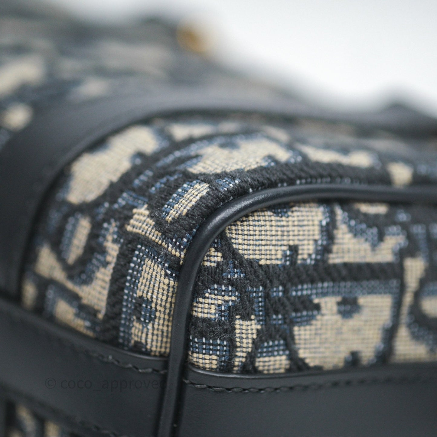 Dior Groove 17 Nano Bag Blue Dior Oblique Jacquard