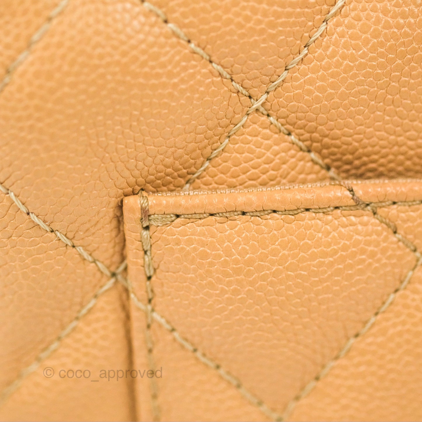 Chanel Quilted Small Urban Companion Flap Bag Beige Caviar Silver Hardware