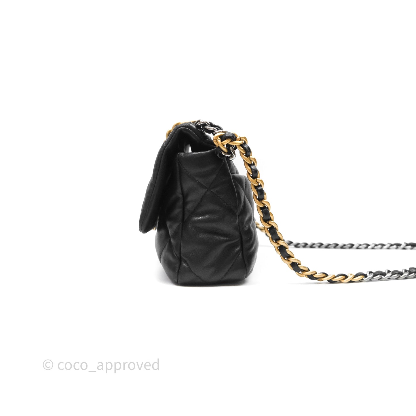 Chanel 19 Small Black Mixed Hardware