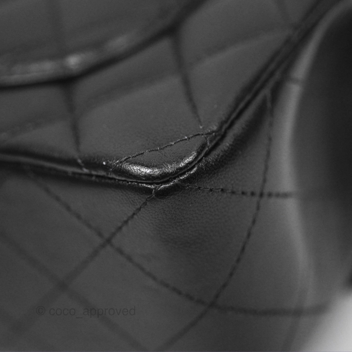 Chanel Small Classic Flap Quilted Black Lambskin Gold Hardware