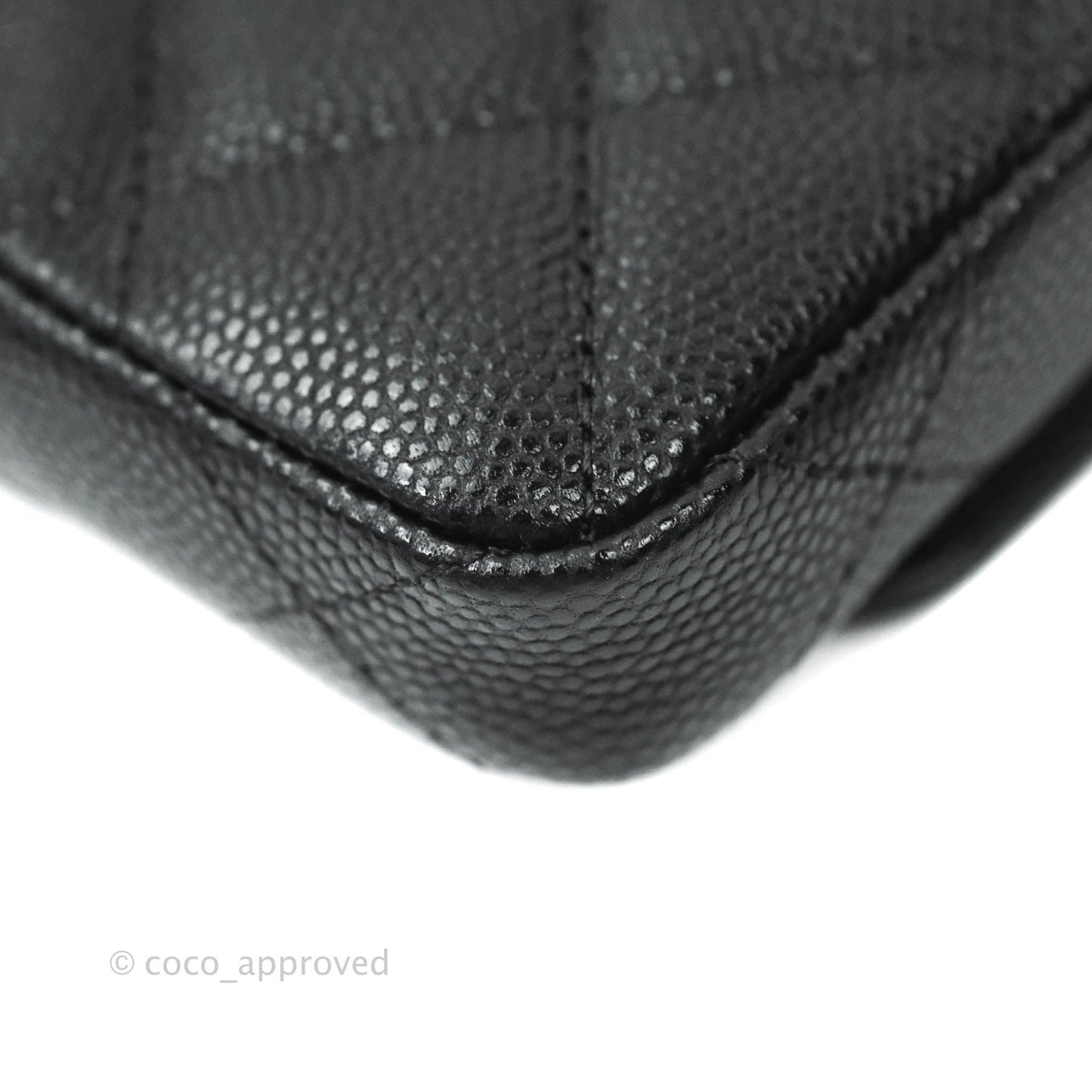 Chanel Classic Belt Bag Black Caviar Gold Hardware