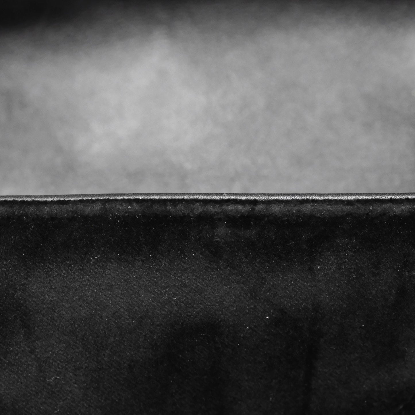 Gucci Mini Marmont Velvet Black Aged Gold Hardware