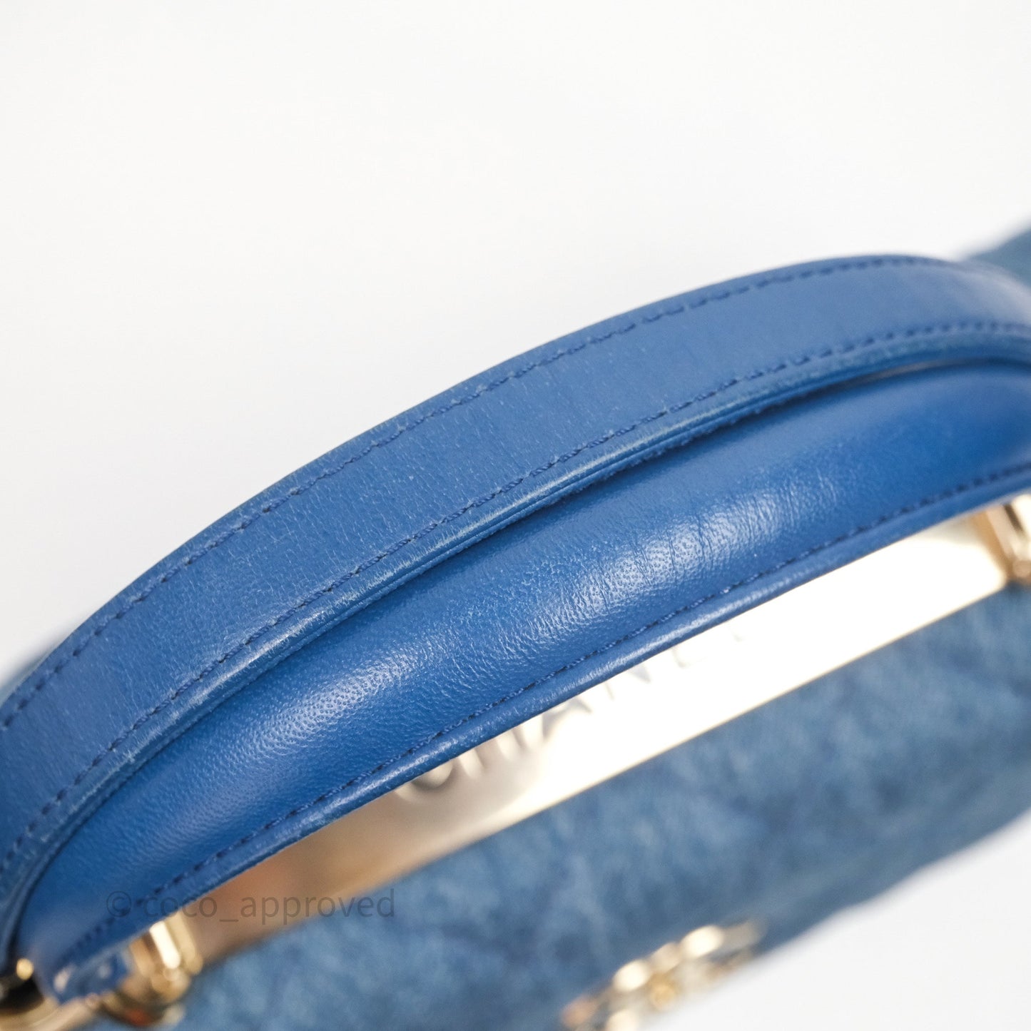 Chanel Small Trendy CC Denim Gold Hardware