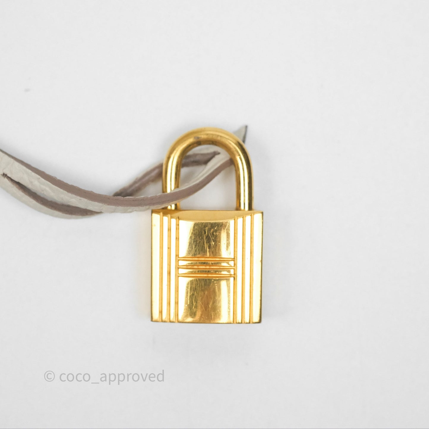 Hermès Birkin 25 Retourne Craie 10 Togo Gold Hardware