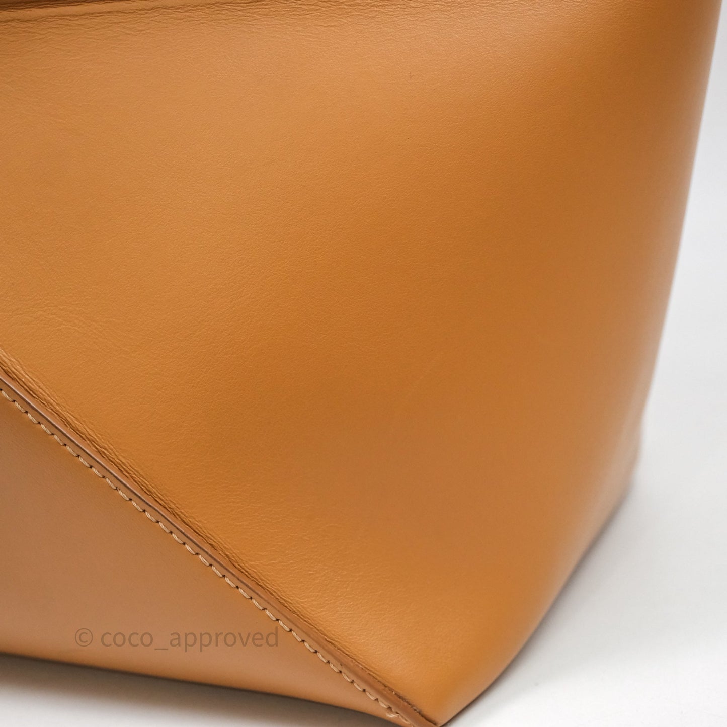 Loewe Puzzle Fold XL Warm Desert Leather Tote Bag