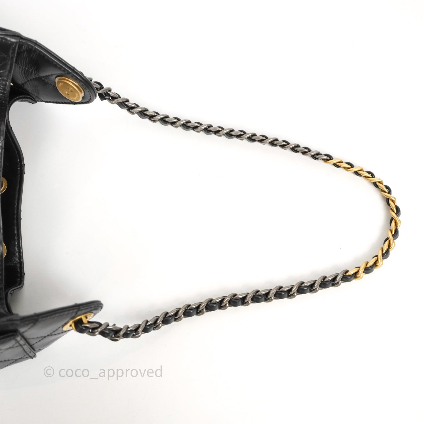 Chanel Mini 25 Black Bag Calfskin Mixed Hardware