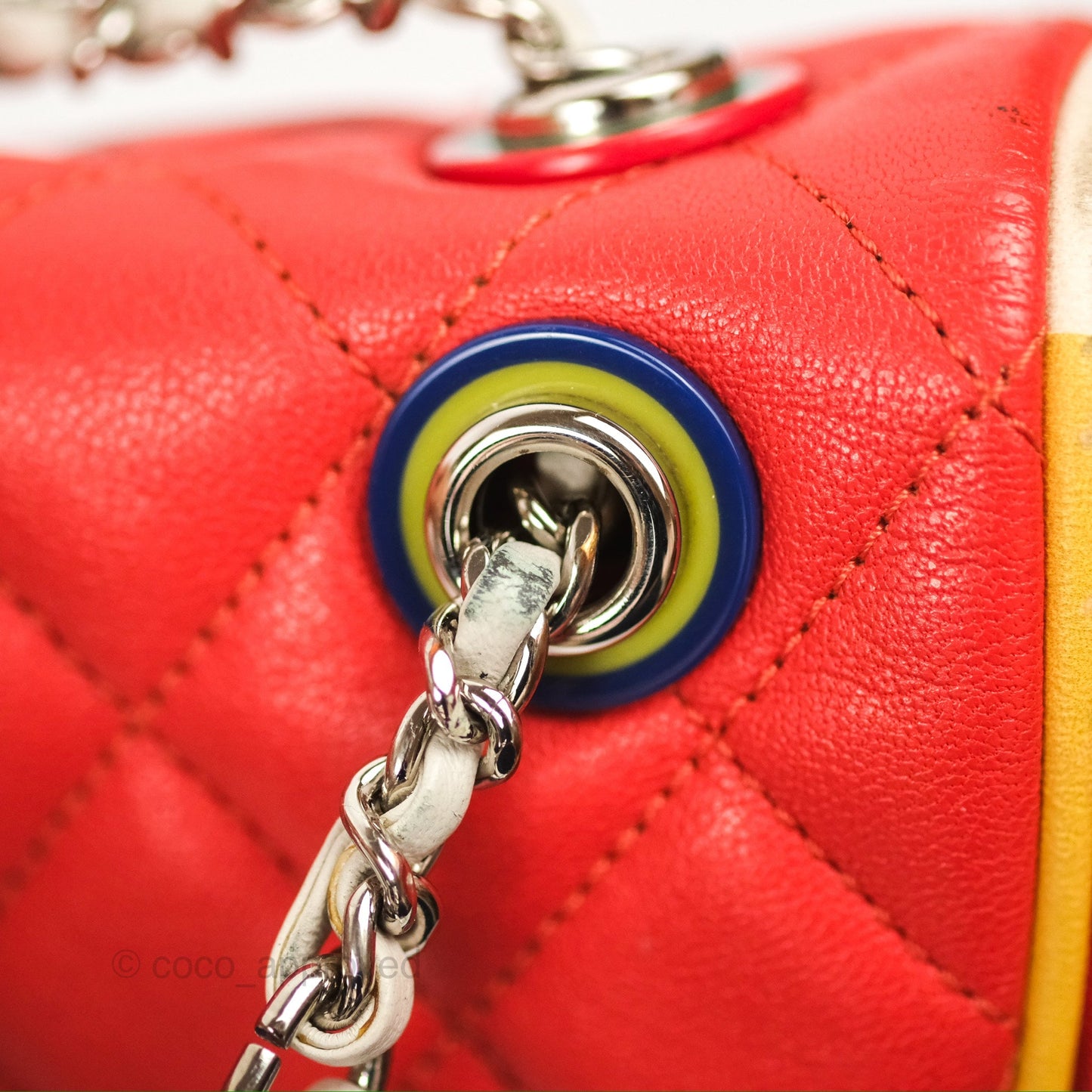 Chanel Quilted Small Cuba Urban Spirit Backpack Orange Lambskin