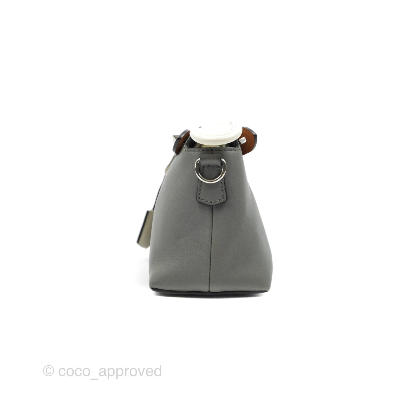 Fendi Mini By The Way Vit. Dolce Bag Moon/Uovo/Mlc/P