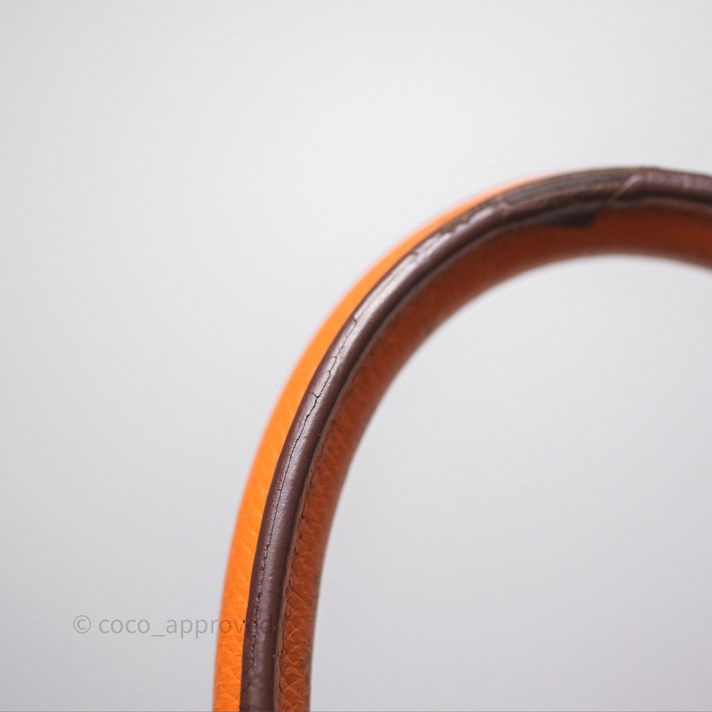 Hermès Birkin 30 Retourne Orange Epsom Palladium Hardware