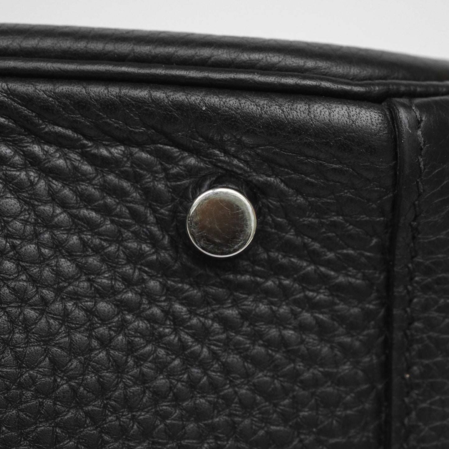 Hermès Lindy 30 Black Clemence Palladium Hardware