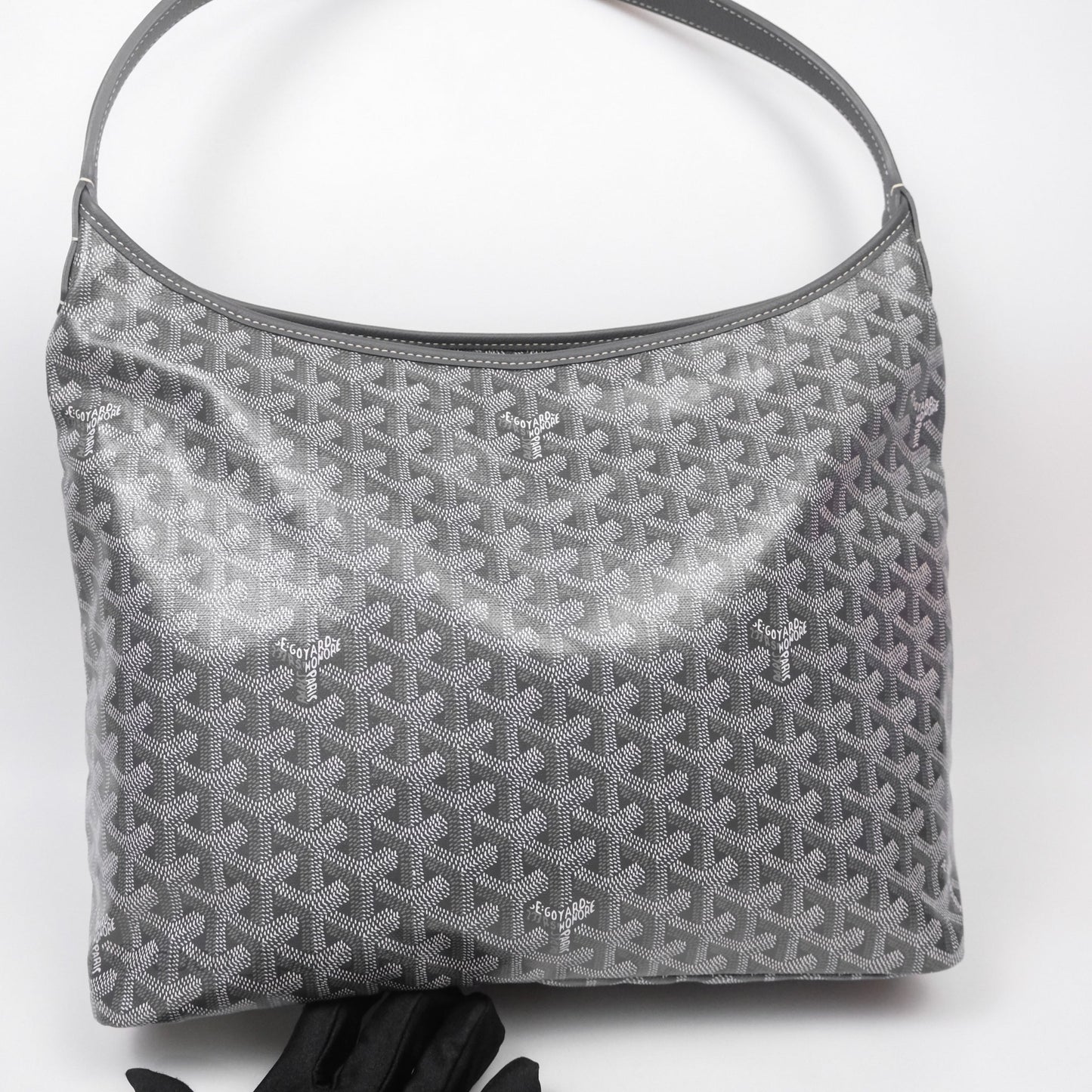 Goyard Bohème Hobo Bag Grey Goyardine Canvas