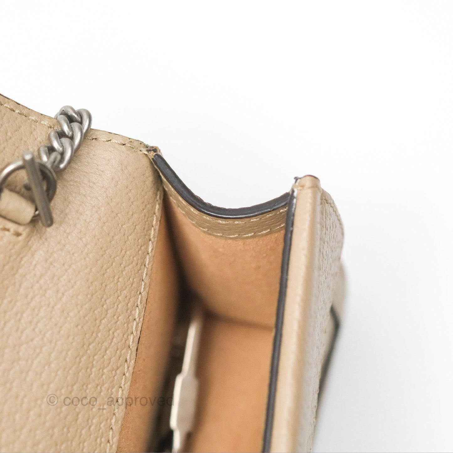 Gucci Dionysus GG Super Mini Crossbody Bag Ruthenium Hardware