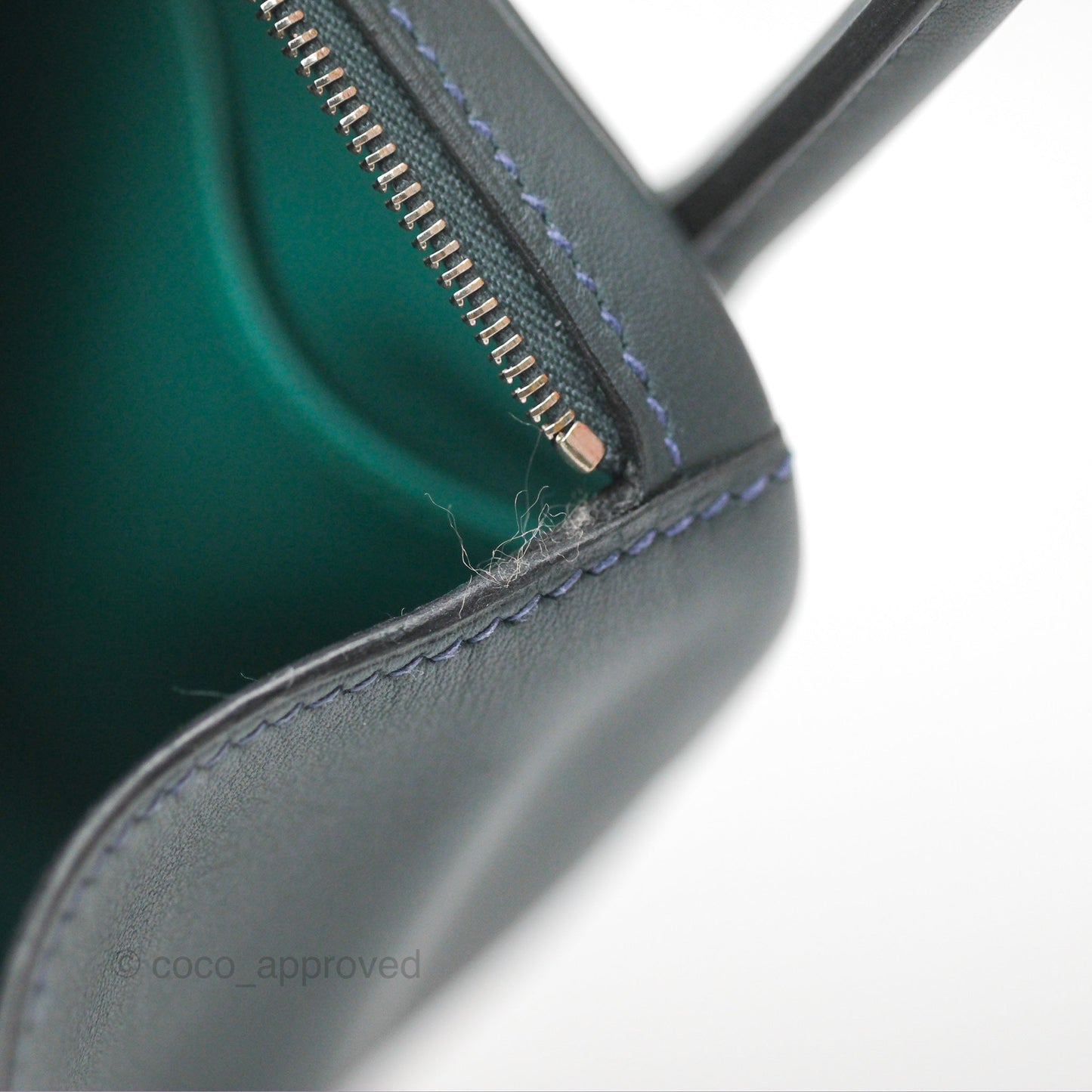 Hermès Lindy 26 Vert Rousseau/ Malachite Swift Palladium Hardware