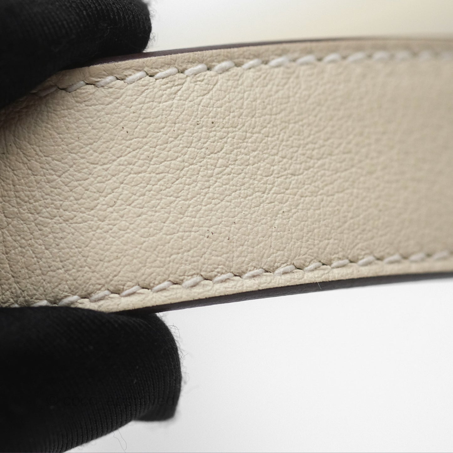 Hermès Mini Lindy 20 Nata I2/ Lime 9R Swift Palladium Hardware