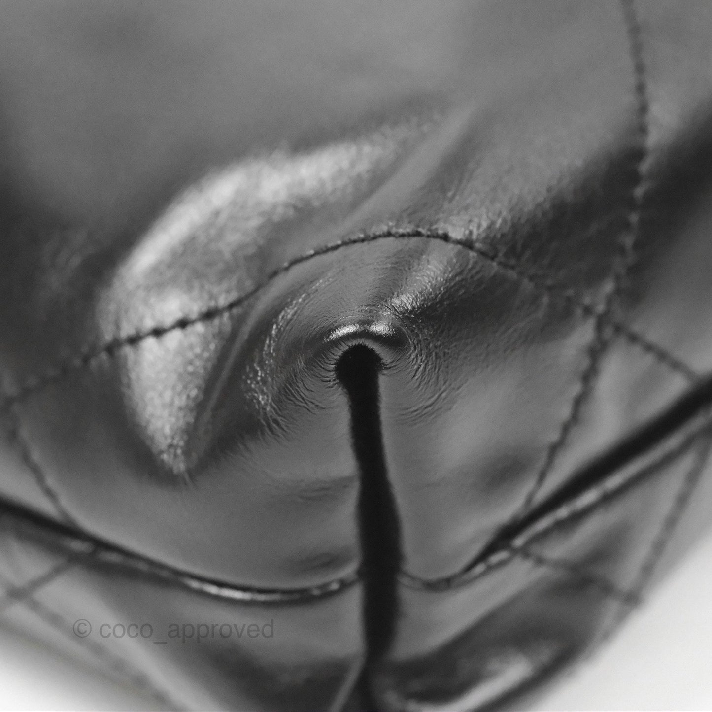 Chanel 22 Mini Bag Black Crumpled Calfskin