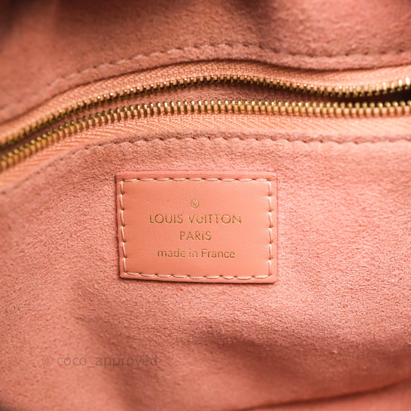 Louis Vuitton Petite Malle Souple Pink Monogram Canvas