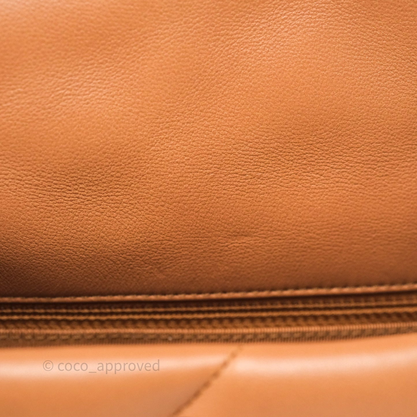 Chanel 19 Small Caramel Dark Beige Brown Mixed Hardware