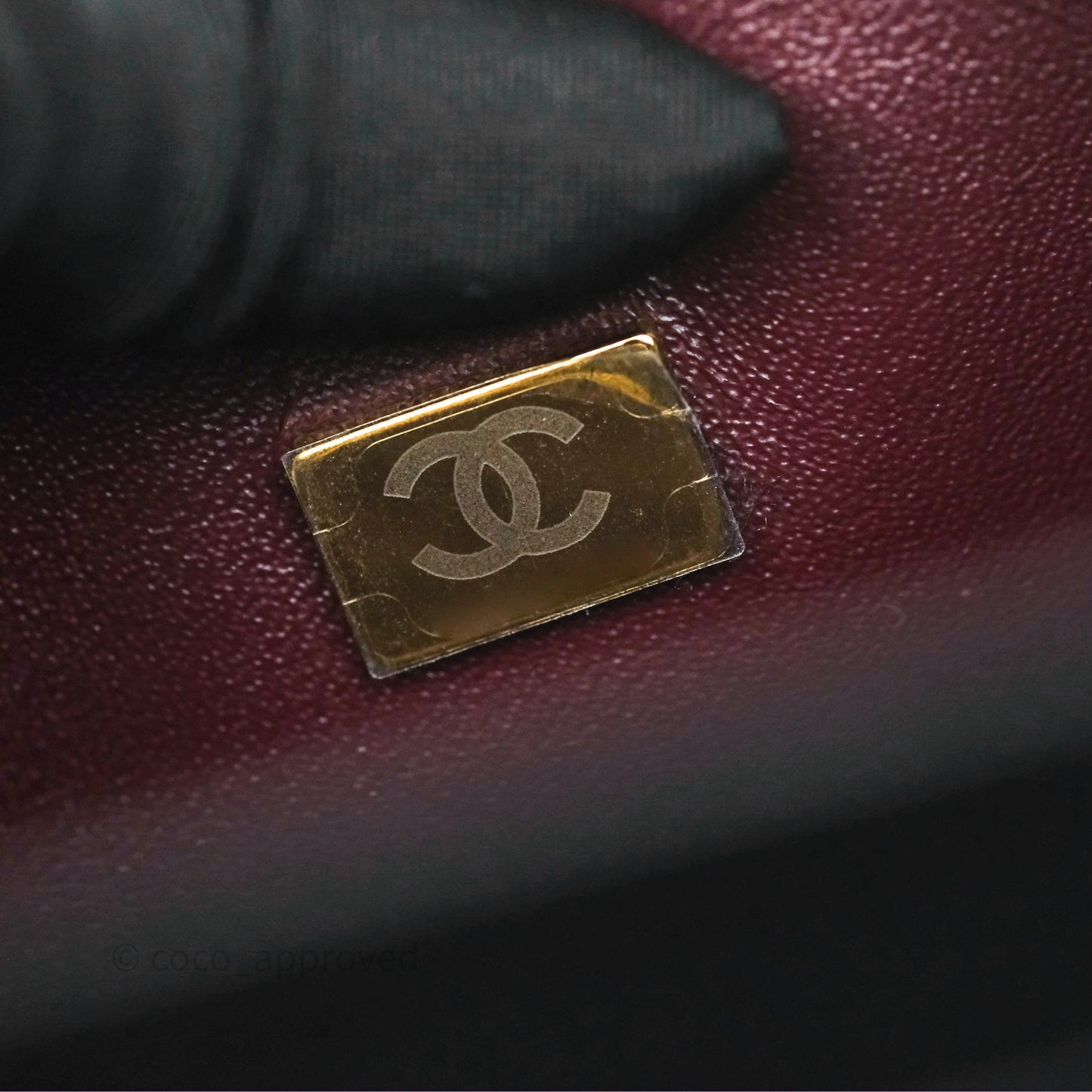Chanel Classic M/L Medium Flap Quilted Black Caviar Gold Hardware