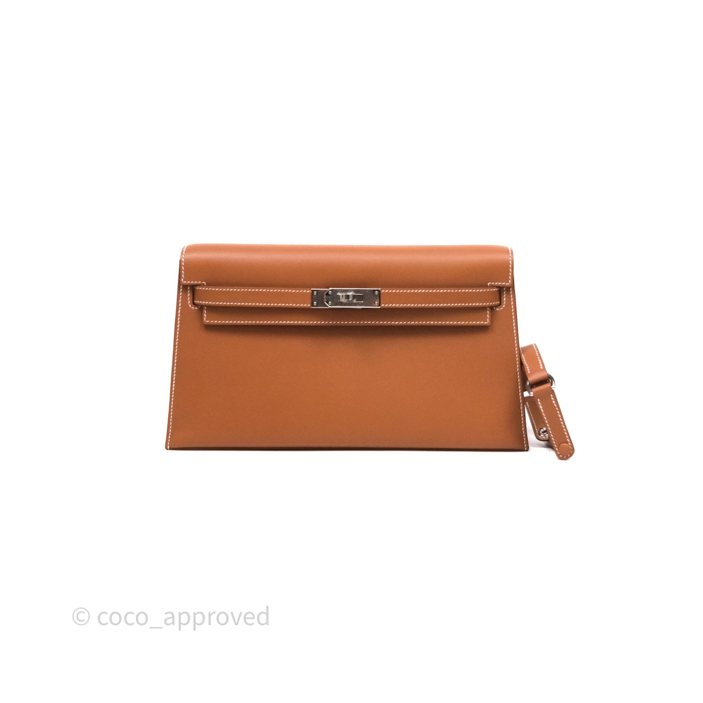Hermes Kelly Elan Gold Madame Palladium Hardware