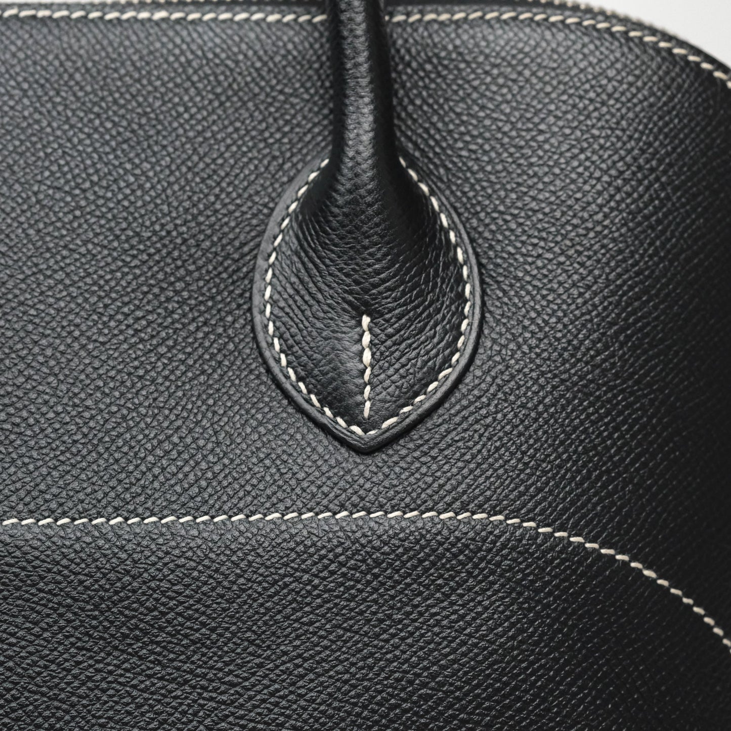 Hermès Bolide Relax 35 Black Noir 89 Epsom Palladium Hardware