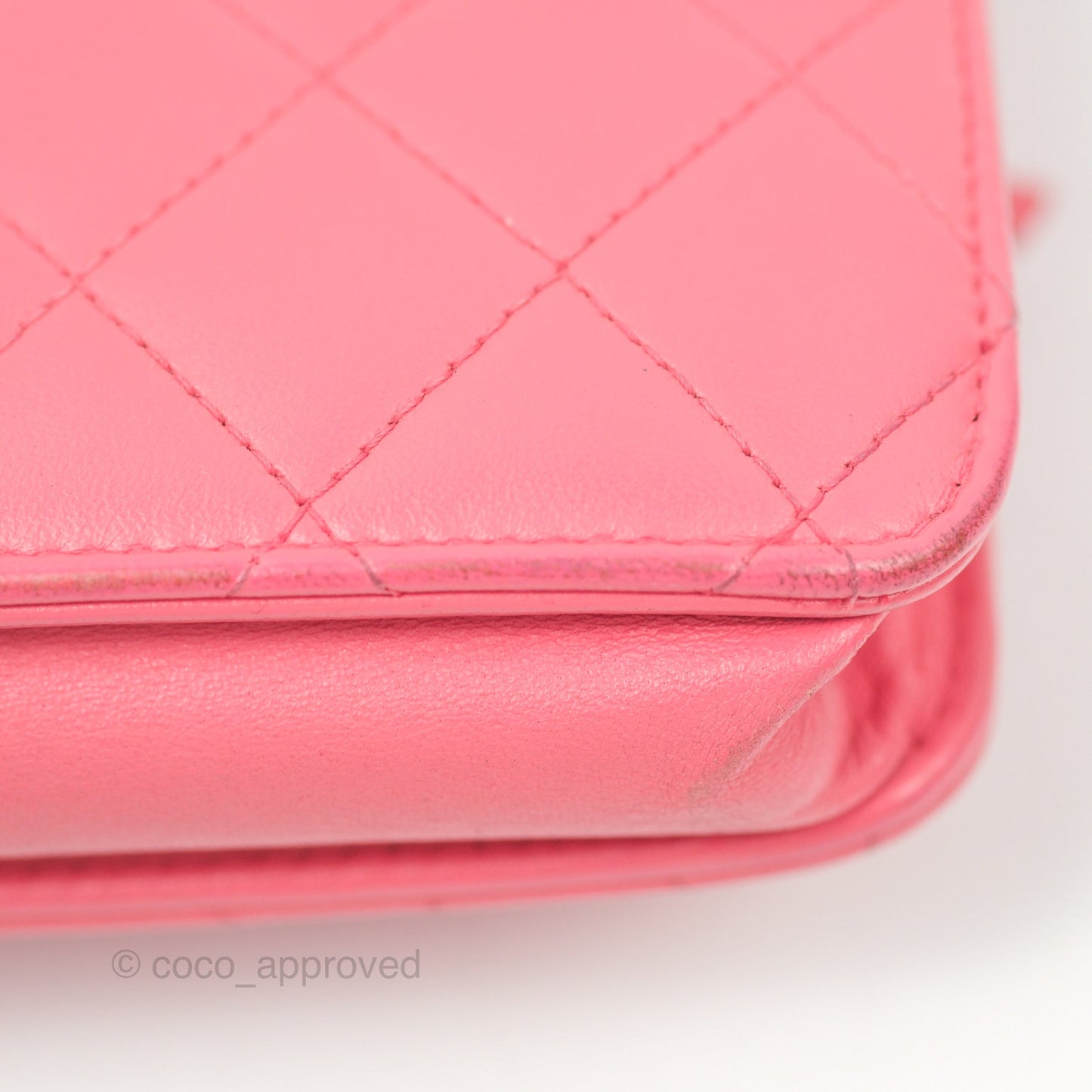 Chanel Trendy CC WOC Pink Lambskin Gold Hardware