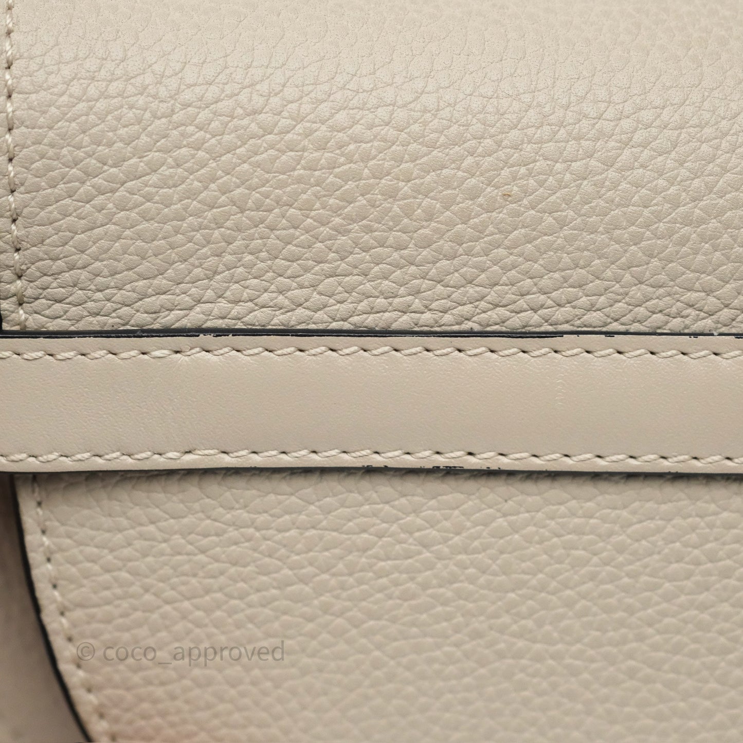 Loewe Mini Dual Gate Bag Sand Grain Calfskin