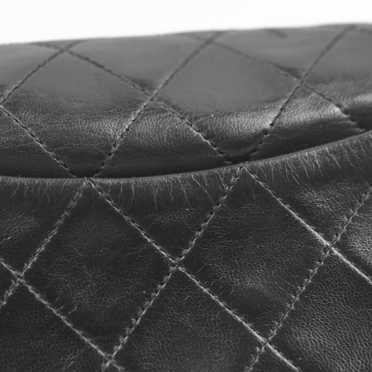 Chanel Vintage Mini Square Black Lambskin 24K Gold Hardware