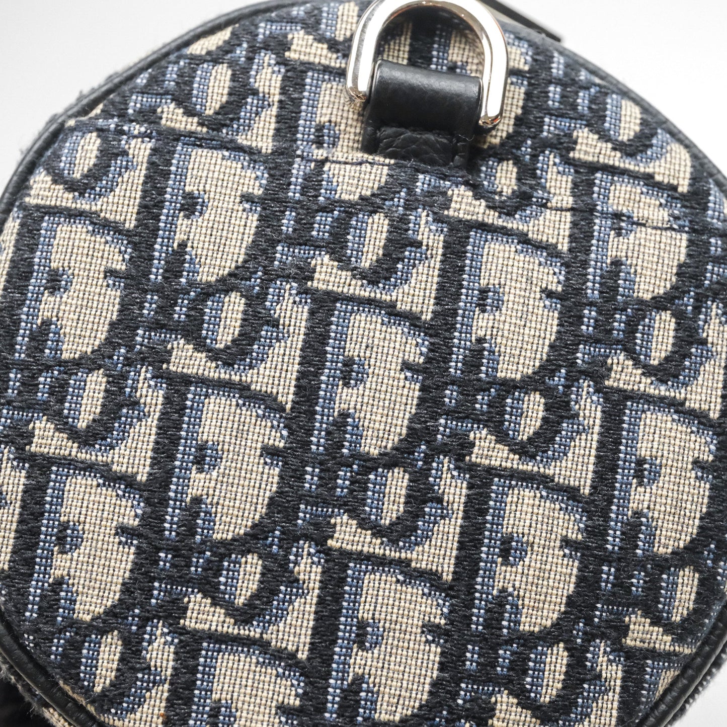 Dior Men's Mini Roller Messenger Bag Oblique Jacquard