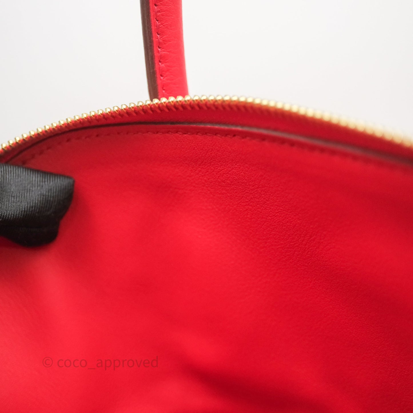 Hermès Bolide 31 Rouge Clemence Gold Hardware