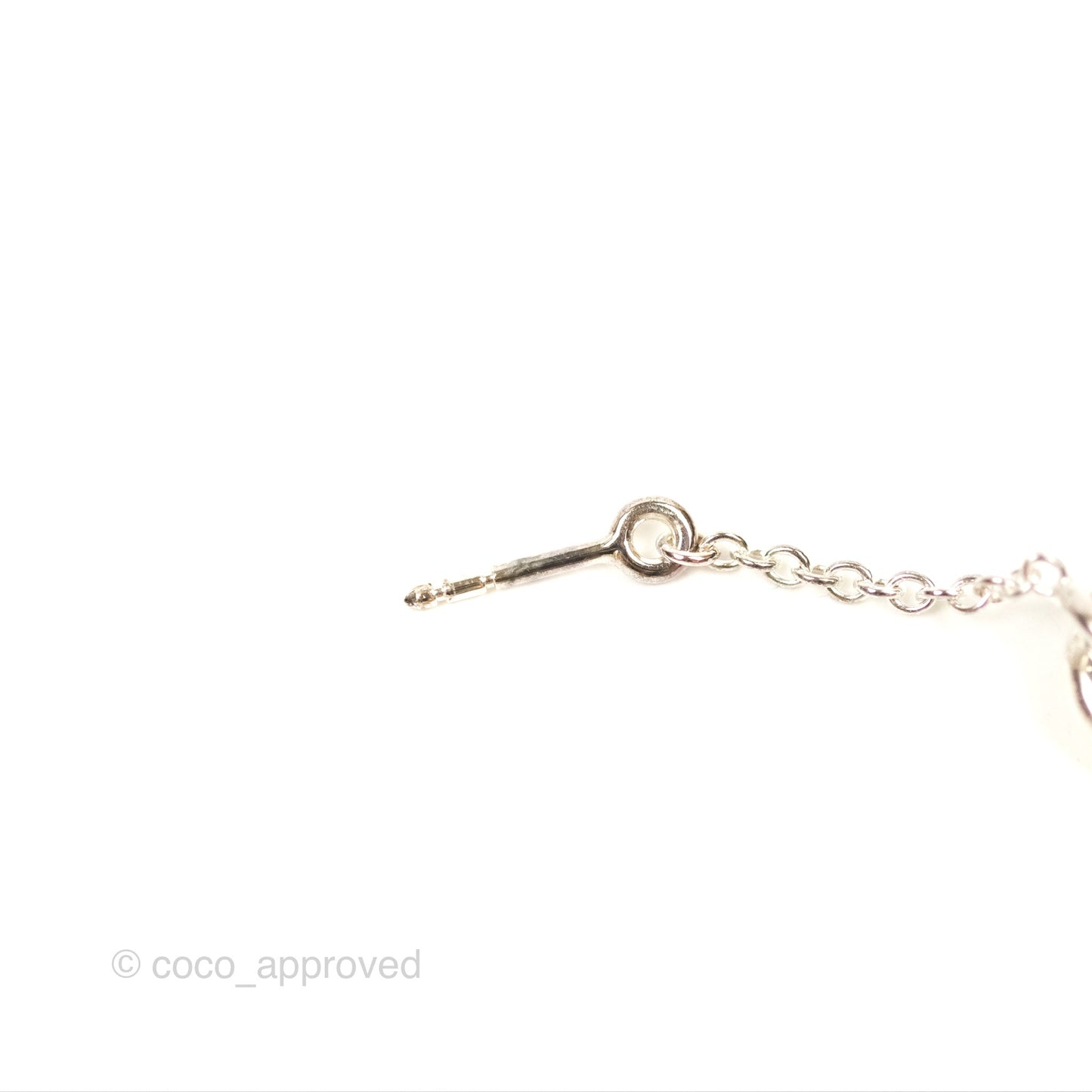 Hermès Farandole Drop Earrings Sterling Silver