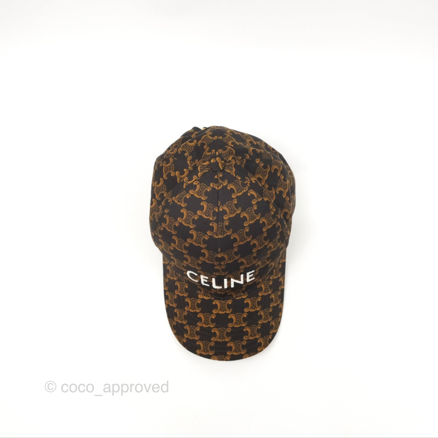 Celine Baseball Cap Cotton Triomphe