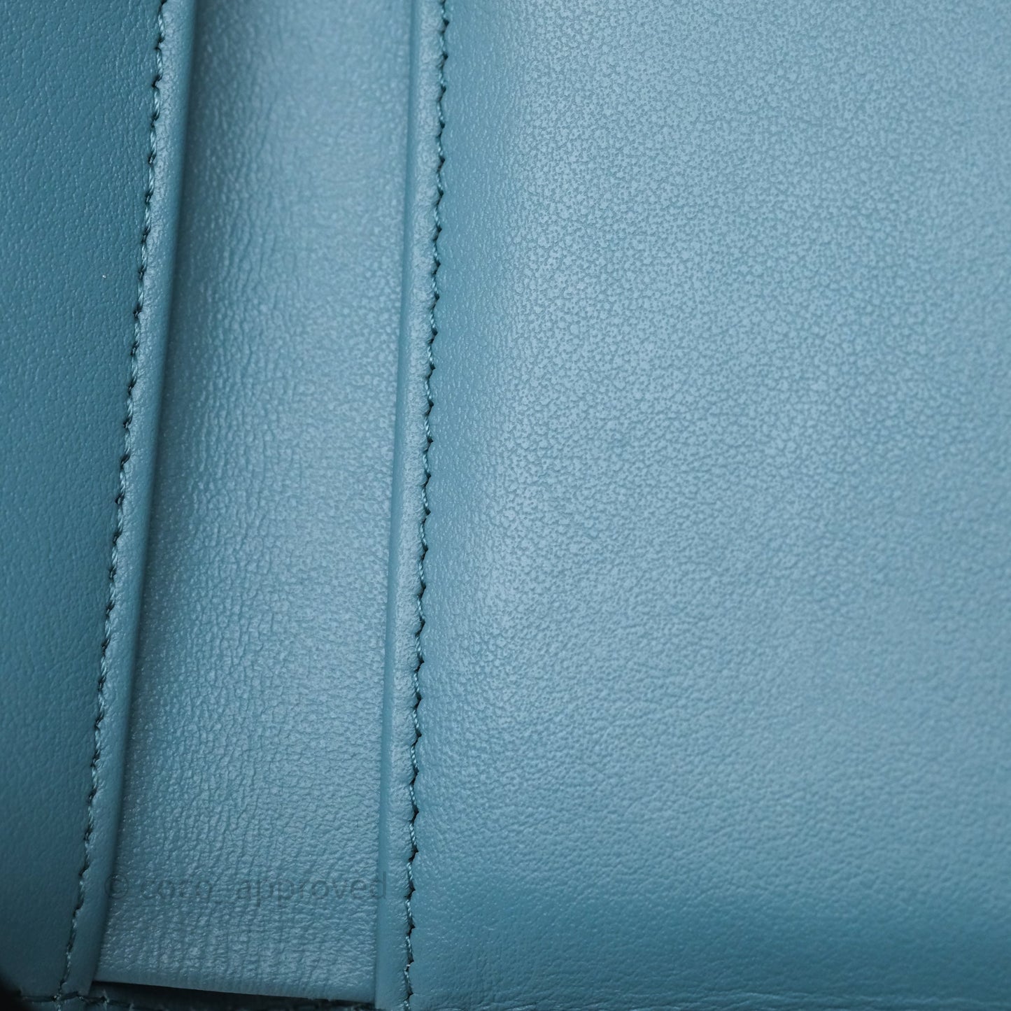 Chanel 19 Short Flap Wallet Cloud Blue Lambskin