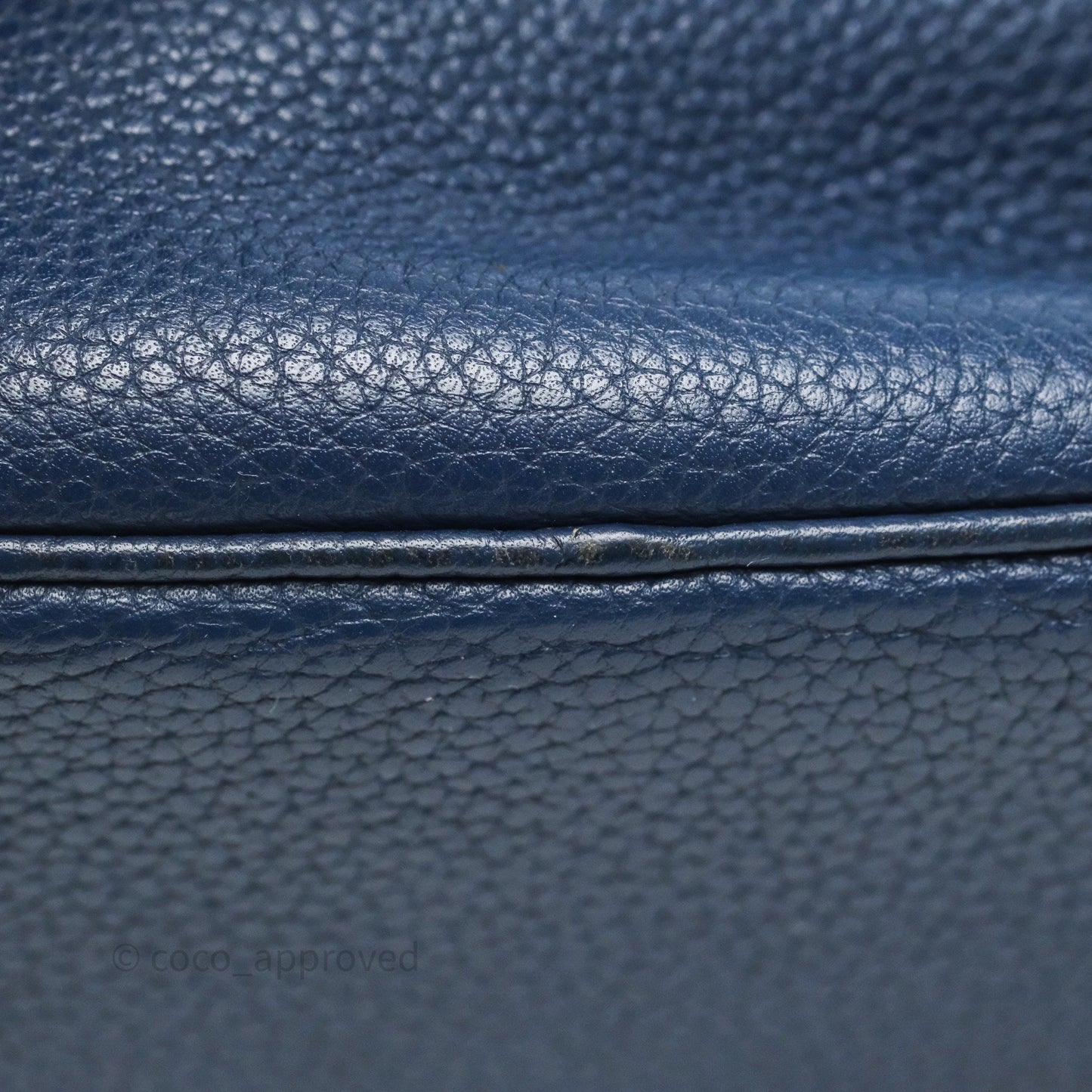 Hermès Picotin 22 Bleu Nuit 2Z Clemence Palladium Hardware