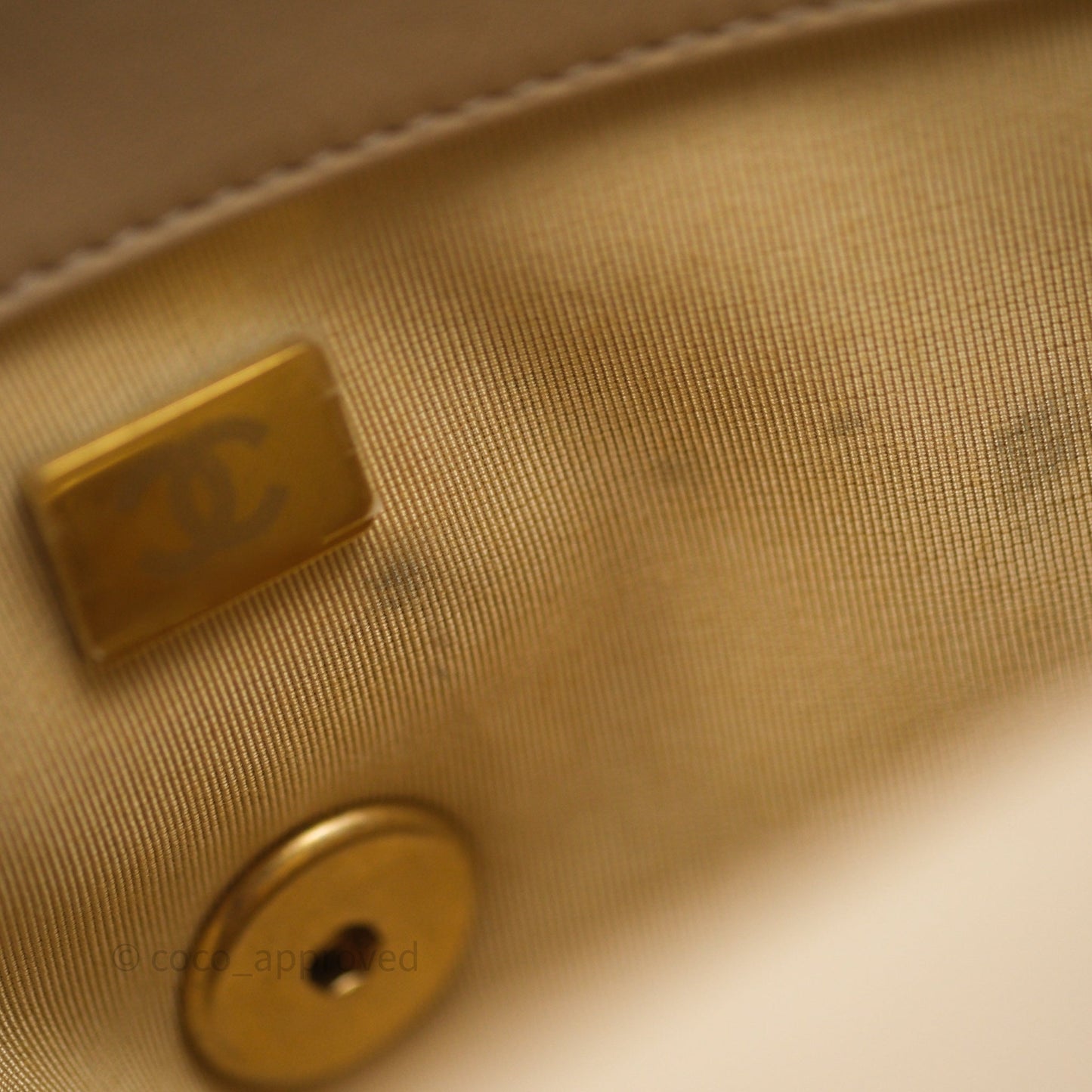 Chanel 19 Small Beige Mixed Hardware