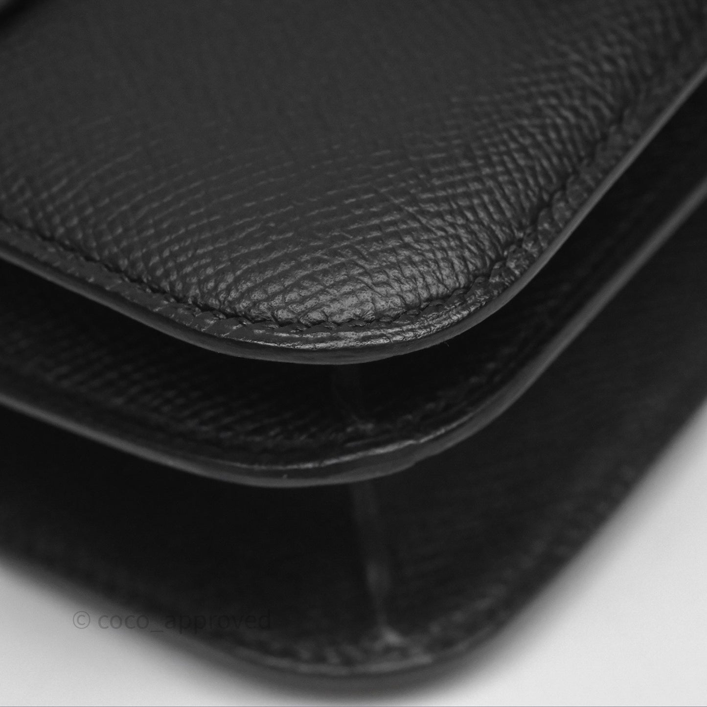 Hermès Constance Mini 18cm Black Noir 89 Epsom Gold Hardware