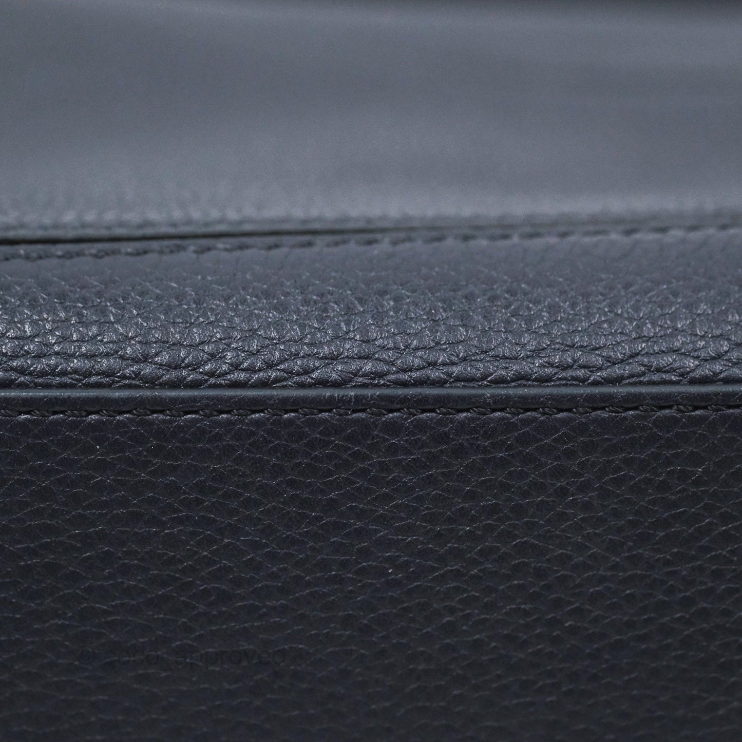 Loewe Medium Puzzle Bag Navy Calfskin Gold Hardware