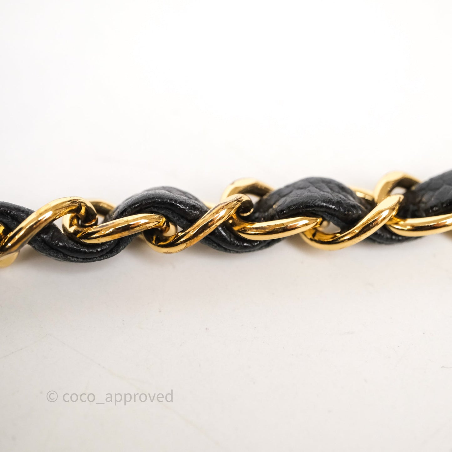 Chanel Classic M/L Medium Flap Quilted Black Caviar Gold Hardware