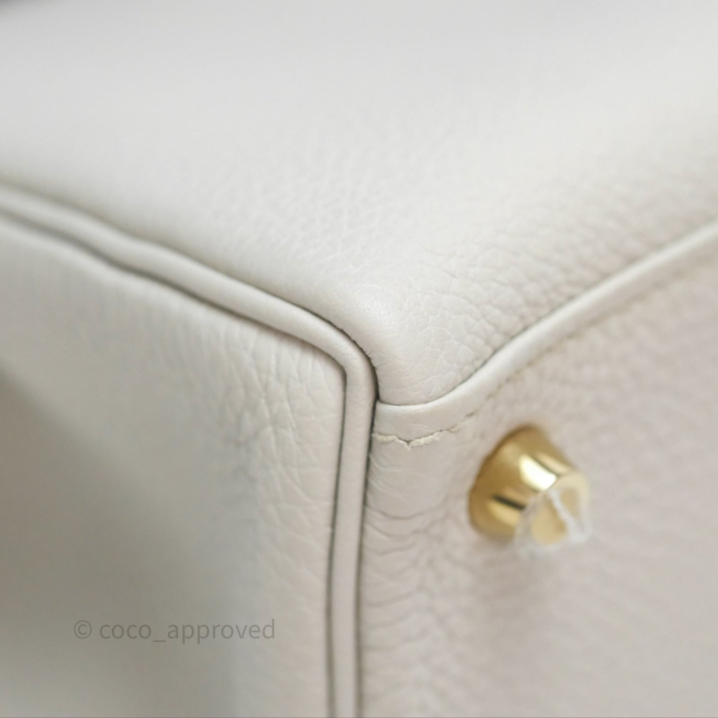 Hermès Retourne Kelly 25 Beton 8L Togo Gold Hardware